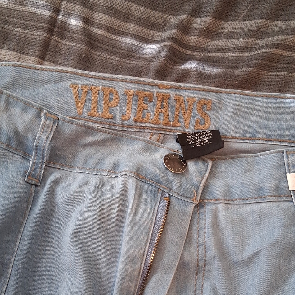 VIP Light Blue Flare Jeans